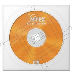 Диск DVD+R Mirex 4.7 Gb, 16x, Бум.конверт (1), (1/600)