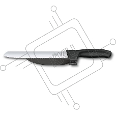 Нож кухонный Victorinox Swissclassic DUX-MESSER (6.8663.21) черный
