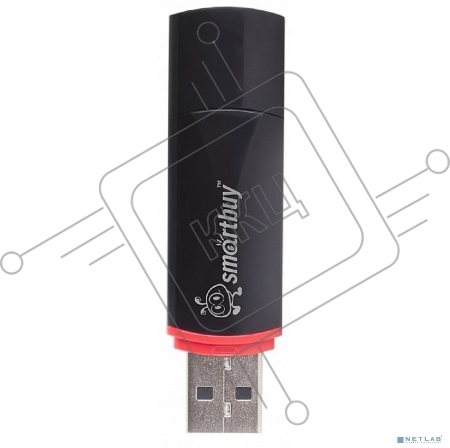 Флэш Диск Smartbuy USB Drive 4Gb Crown Black SB4GBCRW-K