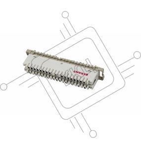 Rexant Плинт на 10 пар размыкаемый, маркировка 0-9 (монтаж на рейку)