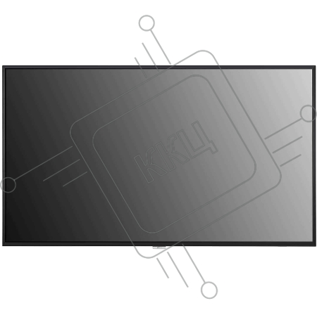 Профессиональный дисплей LG [43UH5J-H] 3840х2160,1200:1,500кд/м2, проходной HDMI,webOS6.0