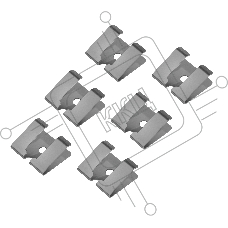Индукционная варочная панель Maunfeld CVI804SFBK LUX Inverter