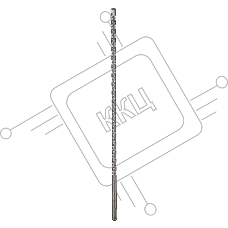 Бур по бетону Kranz 10x400x340 мм, SDS PLUS