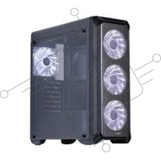 Компьютерный корпус Zalman i3 edge черный без БП ATX 3x120mm 2xUSB2.0 1xUSB3.0 audio bott PSU
