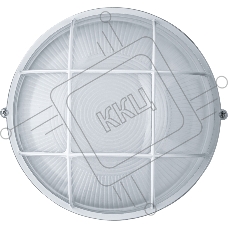 Светильник ЛОН 94 807 NBL-R2-100-E27/WH 1х100Вт E27 IP54 (аналог НПБ 1102 бел. круг с решеткой 100Вт) Navigator 94807