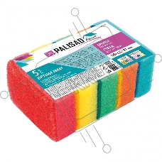 Губки для посуды,  98x65x31 мм, 5 шт., Home  Palisad