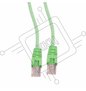 Патч-корд UTP Cablexpert кат.5e, 1м, литой, многожильный (зеленый)