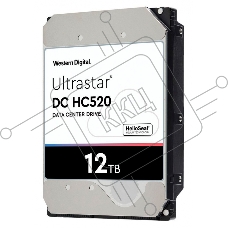 Жесткий диск Western DigitalOriginal SAS 3.0 12Tb HUH721212AL4204 Ultrastar DC HC520 4KN (7200rpm) 256Mb 3.5
