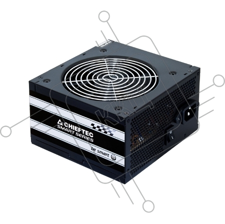 Блок питания Chieftec 500W RTL GPS-500A8 {ATX-12V V.2.3 PSU with 12 cm fan, Active PFC, fficiency >80% with power cord 230V only}