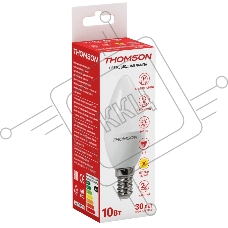 Лампа светодиодная Hiper THOMSON LED CANDLE 10W 800Lm E14 3000K TH-B2017