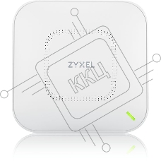 Гибридная точка доступа Zyxel NebulaFlex Pro WAX650S, W-Fi 6, 802.11a/b/g/n/ac/ax (2,4 и 5 ГГц), MU-MIMO, Smart Antenna, внутренние антенны 4x4, до 1200+2400 Мбит/с, 1xLAN 5GE, 1xLAN GE, PoE, защита о