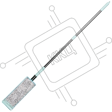 Швабра для пола Рыжий кот WRING SIMPLE с механизмом отжима и насадкой из микрофибры