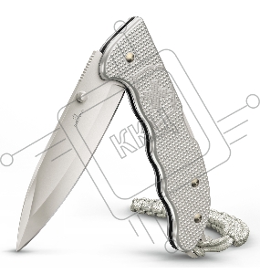 Нож перочинный Victorinox Evoke Alox (0.9415.D26) 136мм 5функц. серебристый подар.коробка