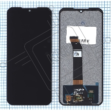Дисплей для Doogee V30, V30T в сборе с тачскрином черный Orig