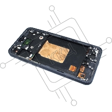 Дисплей для Samsung Galaxy A55 5G SM-A556B в сборе с тачскрином и рамкой синий (orig lcd)
