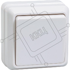 Выключатель  Iek EVO10-K01-10-DC ВС20-1-0-ОБ 1кл 10А откр.уст. ОКТАВА (белый)