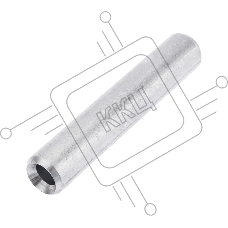 Гильза кабельная алюминиевая ГА 25-7 (25мм² - Ø7мм) (в упак. 50 шт.) Rexant