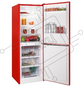 Холодильник Nordfrost NRB 161NF R 2-хкамерн. красный