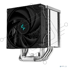 Кулер для процессора DEEPCOOL AK500 серебристый/черный, 120 мм, алюминий/медь, 1850 об/мин, 31.5 дБ, 4 pin, 240 Вт, 158 мм