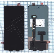 Дисплей для Motorola Edge 40 в сборе с тачскрином черный