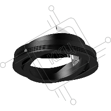 Насадка для корпуса светильника N7002 PBK черный полированный D70*H26mm Out1.5mm MR16