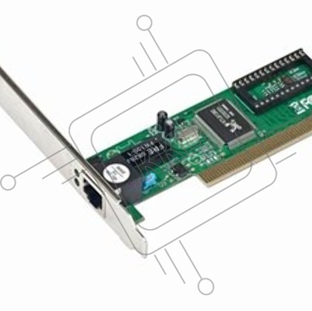 Сетевой адаптер Ethernet Gembird NIC-R1 100/10, PCI, чипсет RTL8139C