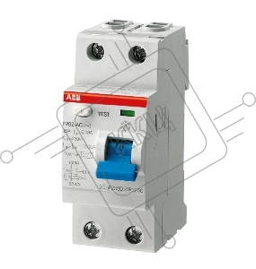 Выключатель дифференциального тока ABB 2CSF202001R1250 2мод. F202 AC-25/0,03