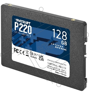 Накопитель SSD Patriot P220 128GB, SATA 2.5