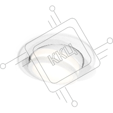Комплект встраиваемого поворотного светильника Ambrella light XC7651081 SWH/FR белый песок/белый матовый MR16 GU5.3 (C7651, N7120)