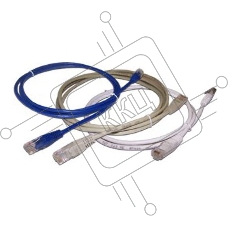 Кабель Патч-корд Lanmaster UTP TWT-45-45-3.0-BL вилка RJ-45-вилка RJ-45 кат.5е 3м синий ПВХ (уп.:1шт)