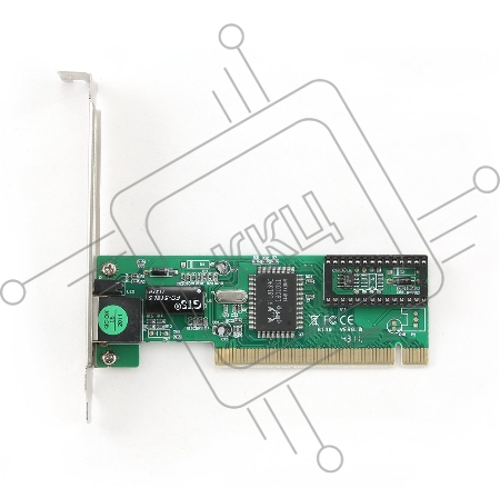 Сетевой адаптер Ethernet Gembird NIC-R1 100/10, PCI, чипсет RTL8139C