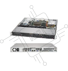 Платформа SuperMicro SYS-5019S-M RAID 1x350W 