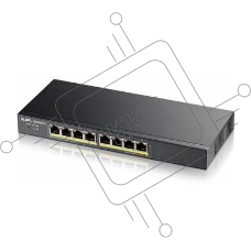 Коммутатор Smart L2 Zyxel GS1900-8, 8xGE, настольный, бесшумный