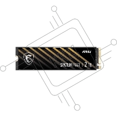 Накопитель SSD MSI SPATIUM M461, 2TB, M.2 2280, PCIe 4.0 x4, NVMe, R/W 5000/4200