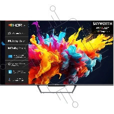 Телевизор Skyworth 75Q67G черный/серый 75