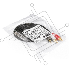 Кабель аудио ExeGate EX-CCA-458-1.8 (3.5mm Jack M/2xRCA M, 1,8м, позолоченные контакты)