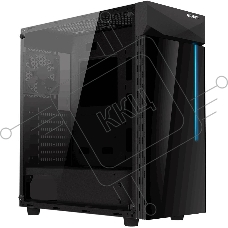 Компьютерный корпус GIGABYTE C200 GLASS MidiTower без Б/П ATX MicroATX MiniITX Цвет черный GB-C200G