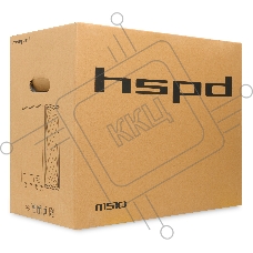 Компьютерный корпус  HSPD M510, Mesh Mid Tower, черный, TG, 0.5 SPCC, 4x120mm ARGB ATX, mATX, mITX 180/280/160mm 1x2.5