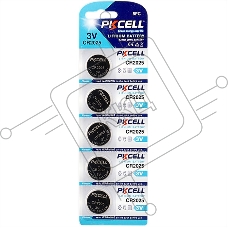 Литиевый элемент питания PKCELL CR2025-5B тип - CR2025 5 шт в блистере