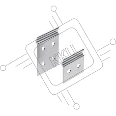Пластина крепежная GTO H50 DKC