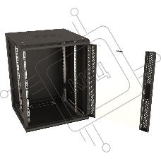 Шкаф настенный Hyperline TWB-0645-GP-RAL9004 19-дюймовый (19