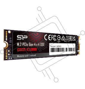 Накопитель SSD Silicon Power PCI-E 4.0 x4 500Gb SP500GBP44UD9005 M-Series UD90 M.2 2280