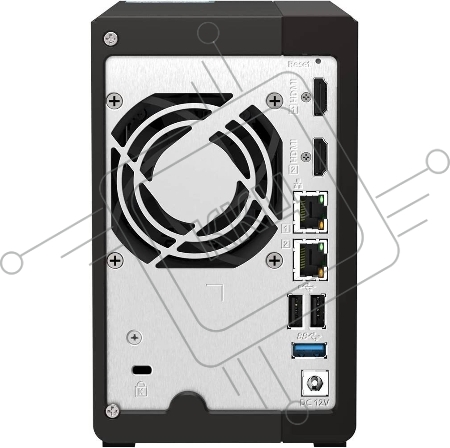 SMB QNAP TS-253E-8G NAS, 2-tray w/o HDD. 2xHDMI-port. 4-core Celeron J6412 2-2.6 GHz, 8GB DDR,  2x2.5Gb LAN, 2 x M.2 2280 PCIe Gen 3 x2, 2x USB 3.2 Gen 2 (10Gbps) Port, 2x USB 2.0 port