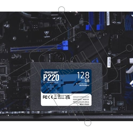 Накопитель SSD Patriot P220 128GB, SATA 2.5