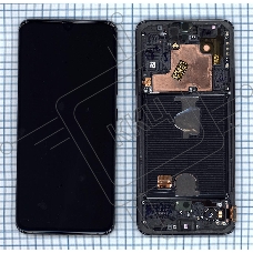 Дисплей для Samsung Galaxy A90 SM-A908F 5G черный с рамкой