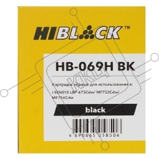 Чип Hi-Black к картриджу Canon i-SENSYS LBP673Cdw/MF750C (069H), Bk, 7,6K