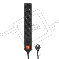 Сетевой фильтр Energenie Сетевой фильтр SPG5-C-5 1.5m 16А черный 