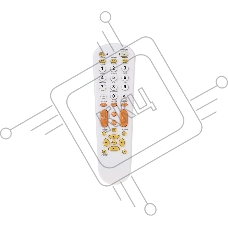 Пульт универсальный для телевизора (RX-951) REXANT