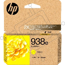 Картридж HP 938e Yellow Ink Cartridge 4S6Y1PE