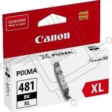 Картридж струйный Canon CLI-481XL BK 2047C001 черный (8.3 мл) для Canon Pixma TS6140/TS8140TS/TS9140/TR7540/TR8540